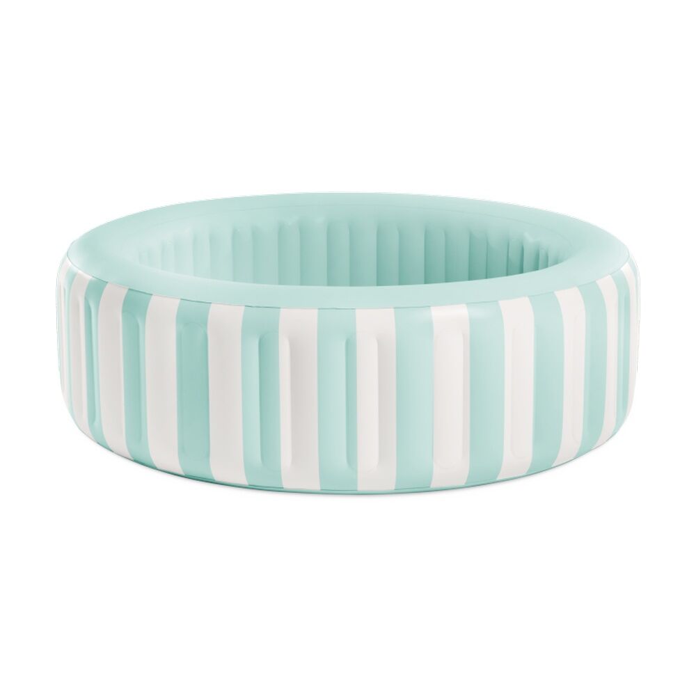 Intex Coastal Luxe Inflatable Pool 168x53cm Striped Design Cyan 3y+