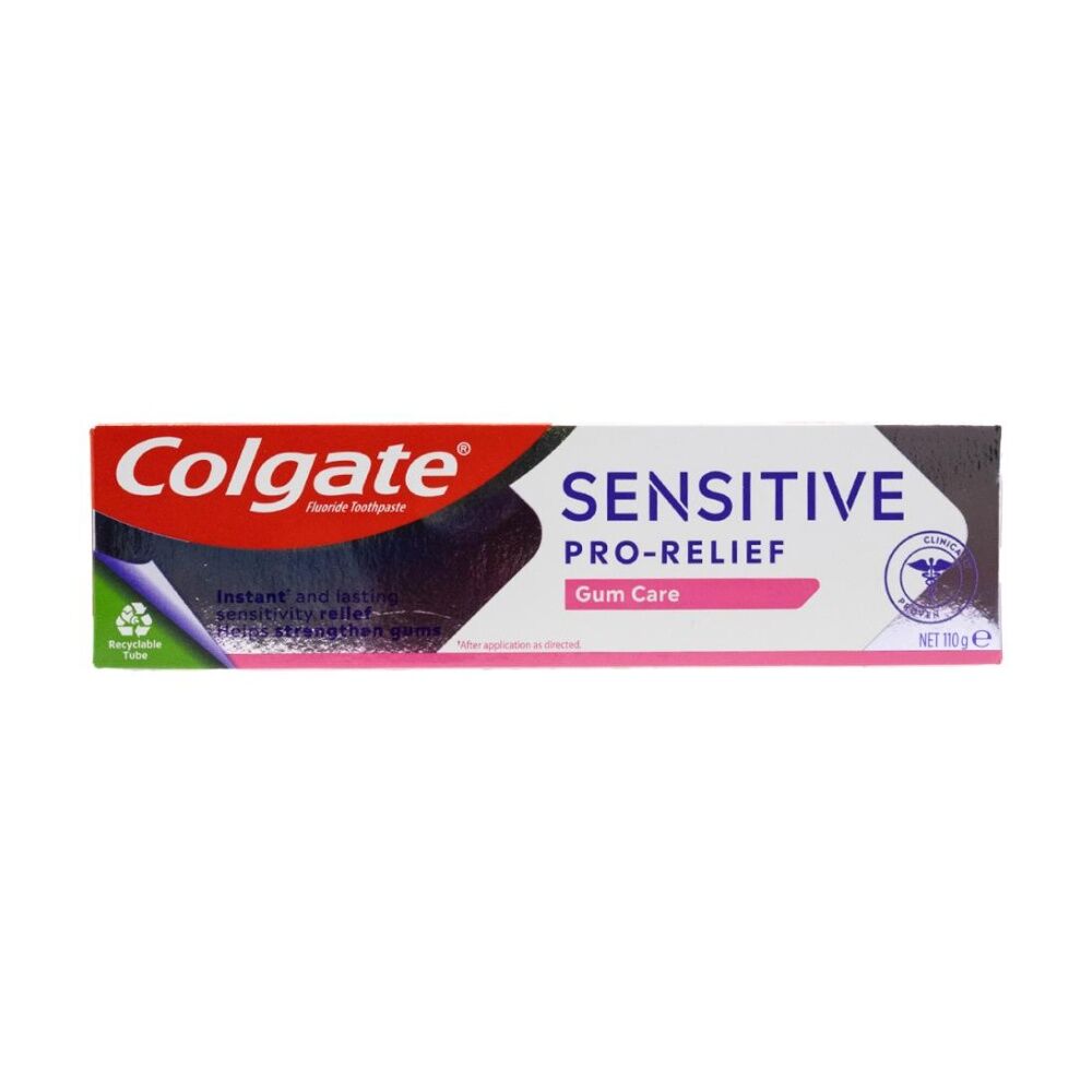 12PK Colgate Sensitive Pro Relief Gum Care Toothpaste Oral Health 110g