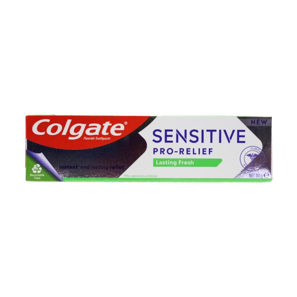 12PK Colgate Sensitive Pro Relief Long Lasting Fresh Toothpaste Oral Health 110g