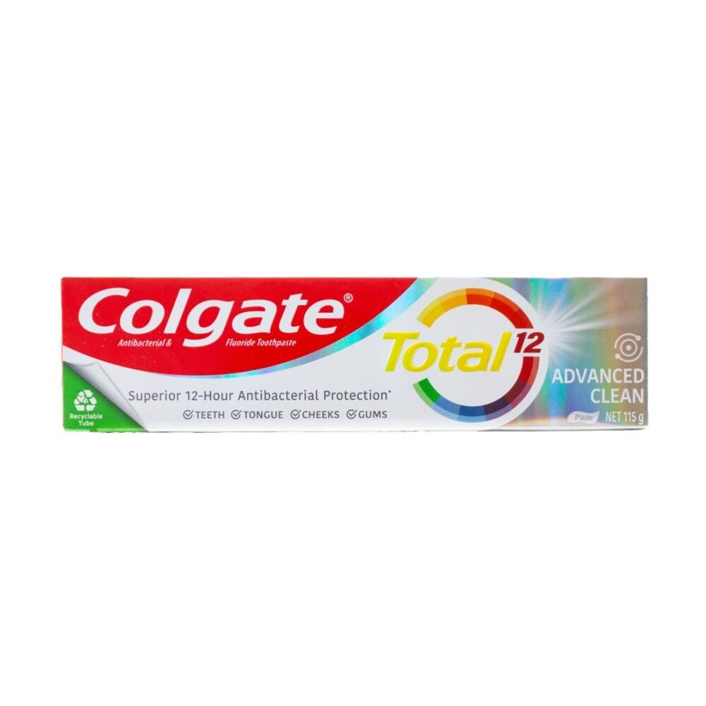 6PK Colgate Total 12 Hour Advanced Clean Protection Toothpaste 115g