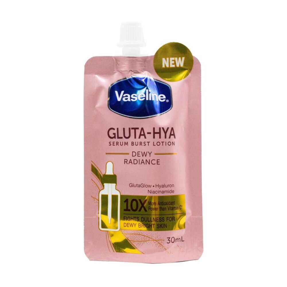 12PK Vaseline Gluta-Hya Serum Burst Lotion Dewy Radiance W/ Niacinamide 30ml