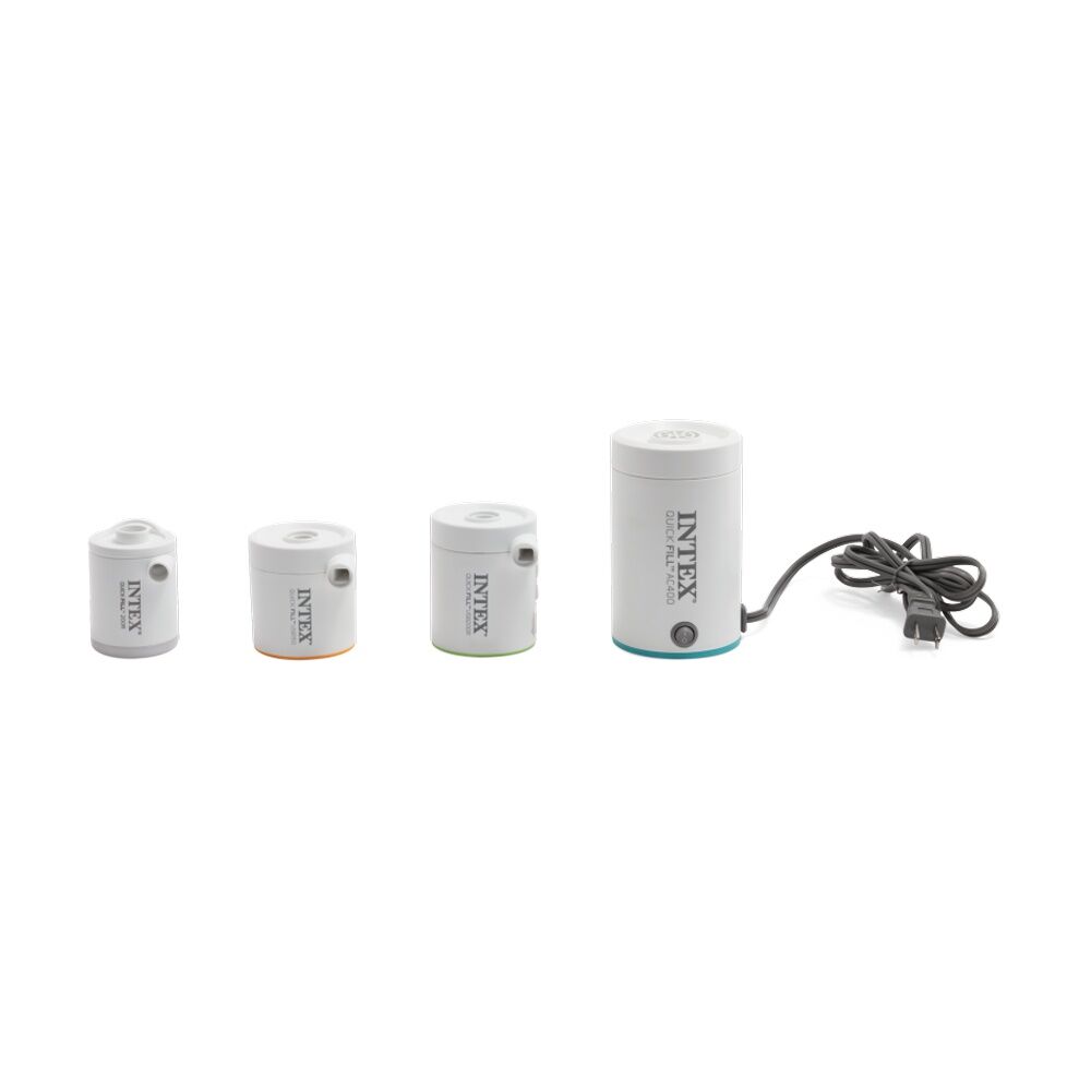 Intex Quickfill USB200R Tiny Air Pump W/ Rechargeable Battery & LED Light