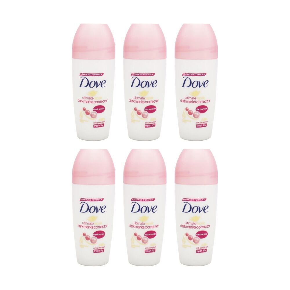 6PK Dove Antiperspirant Stick Ultimate Dark Marks Corrector Fresh Lily
