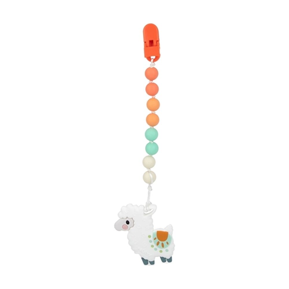 4x Nuby Silicone Baby/Infant Teether Toy W/ Pacifinder Clip Textured 3m+