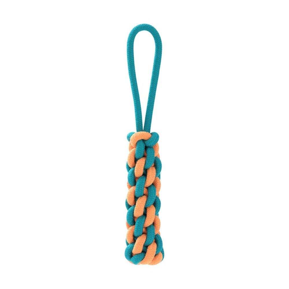 12PK Paws And Claws Rope Chew Pet Dog Toy Durable Knotted Assorted 29cm 110g