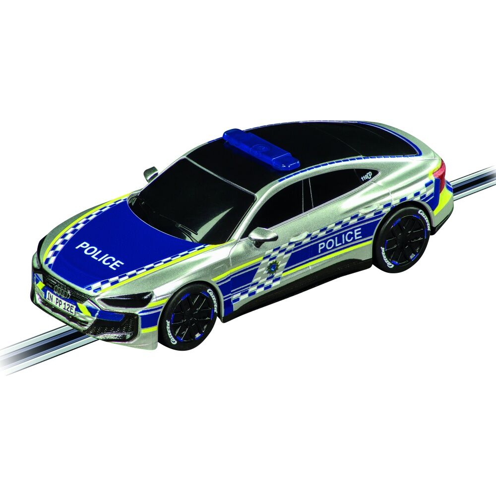 Carrera Audi E-tron GT Police Slot Car Vehicle Toy For Kids Fun Play