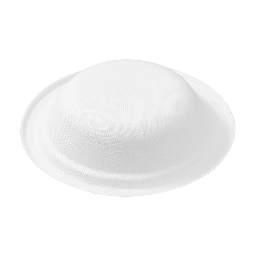 12x 30pc Lemon And Lime Sugarcane Side Bowl Compostable White 18cm