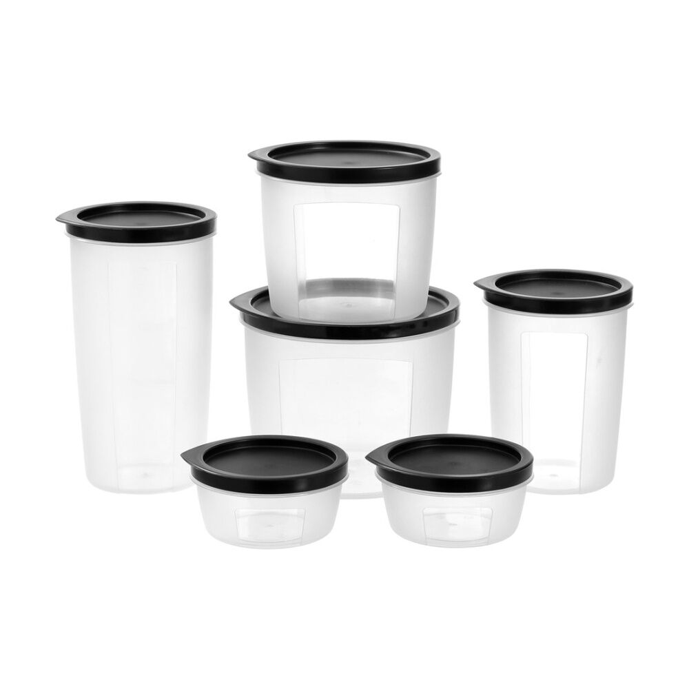 12x 2pc Lemon And Lime Food Keeper Round Reusable Container 250ml 9.9x9.9x5cm
