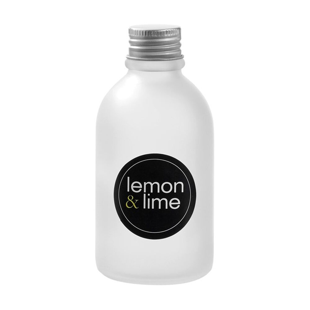 12PK Lemon And Lime Verre Frost Glass Reusable Food Container Lid Silver 150ml