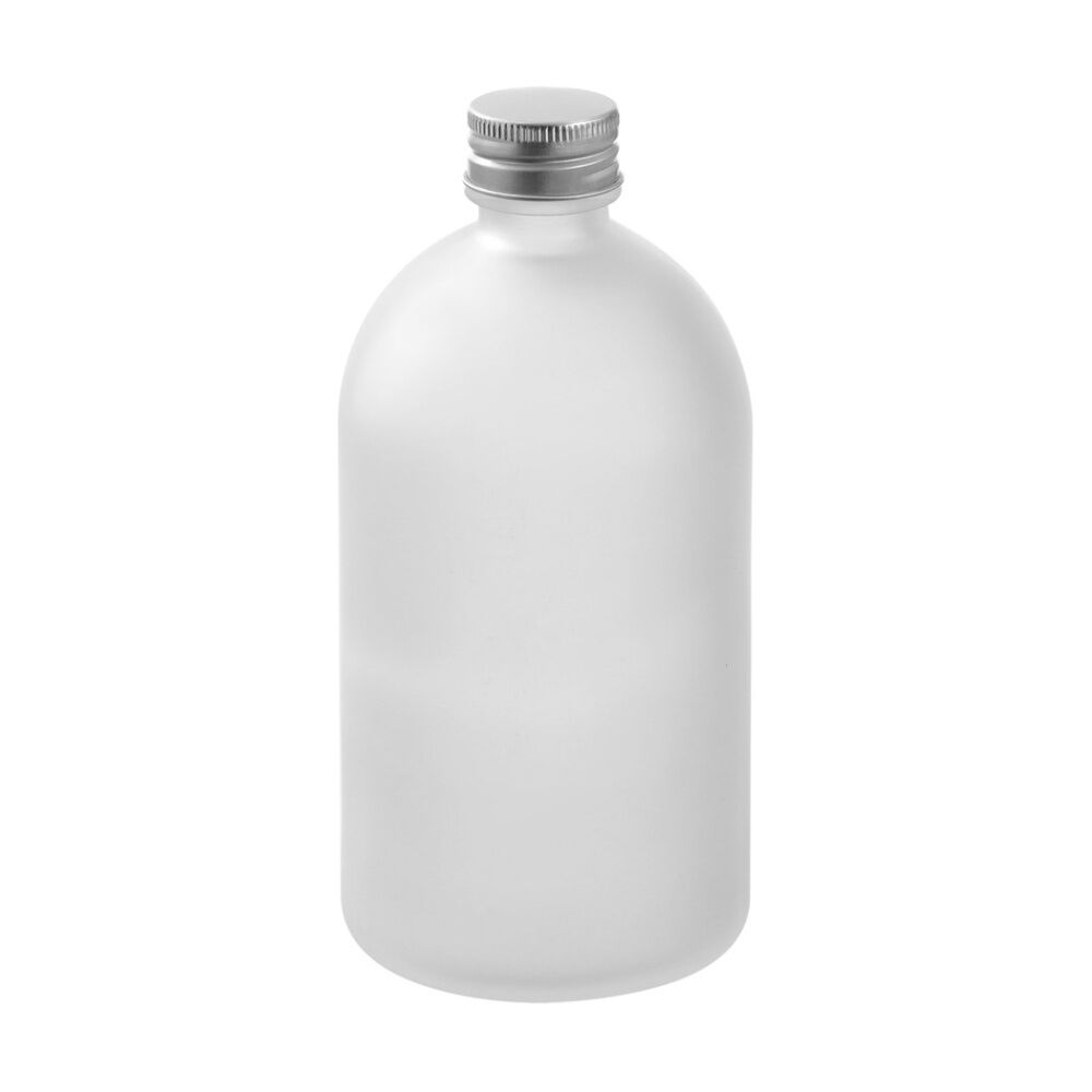 24PK Lemon And Lime Verre Frost Glass Reusable Food Container Lid Silver 500ml
