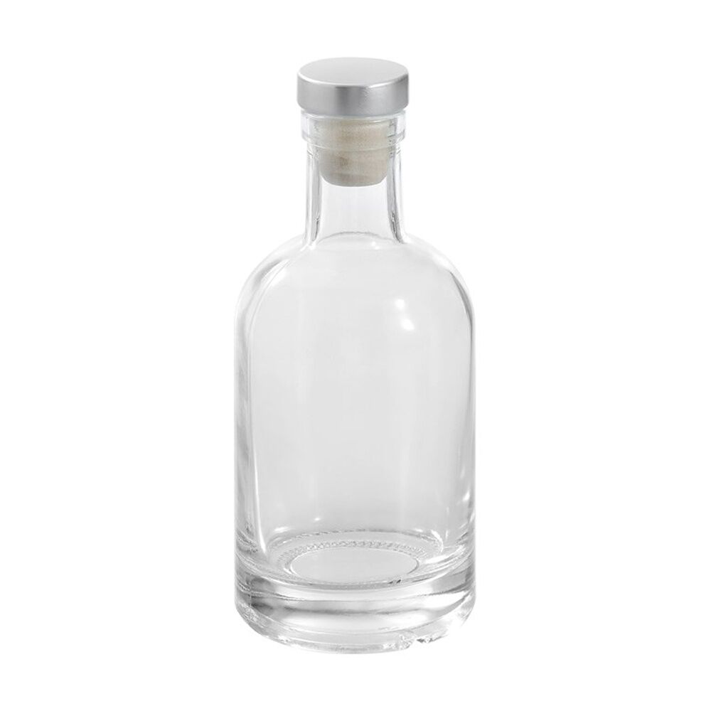 24PK Lemon And Lime Verre Round Glass Bottle Reusable Food Container 200ml