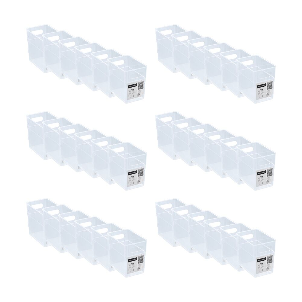 36PK Boxsweden Nova Home/Office Plastic Storage Container 1.5L 15x10x14cm