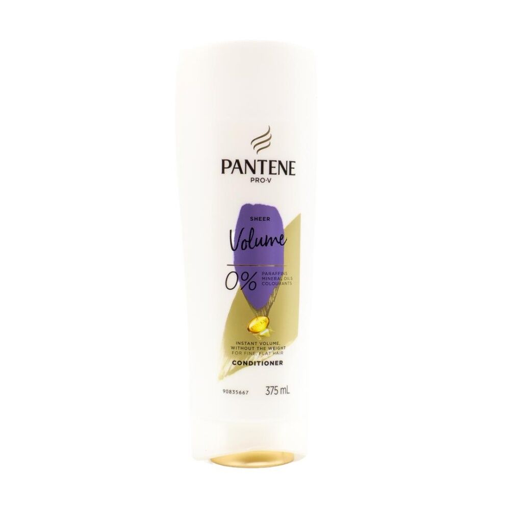 6PK Pantene Pro V Sheer Volume Conditioner For Fine Flat Hair 375ml