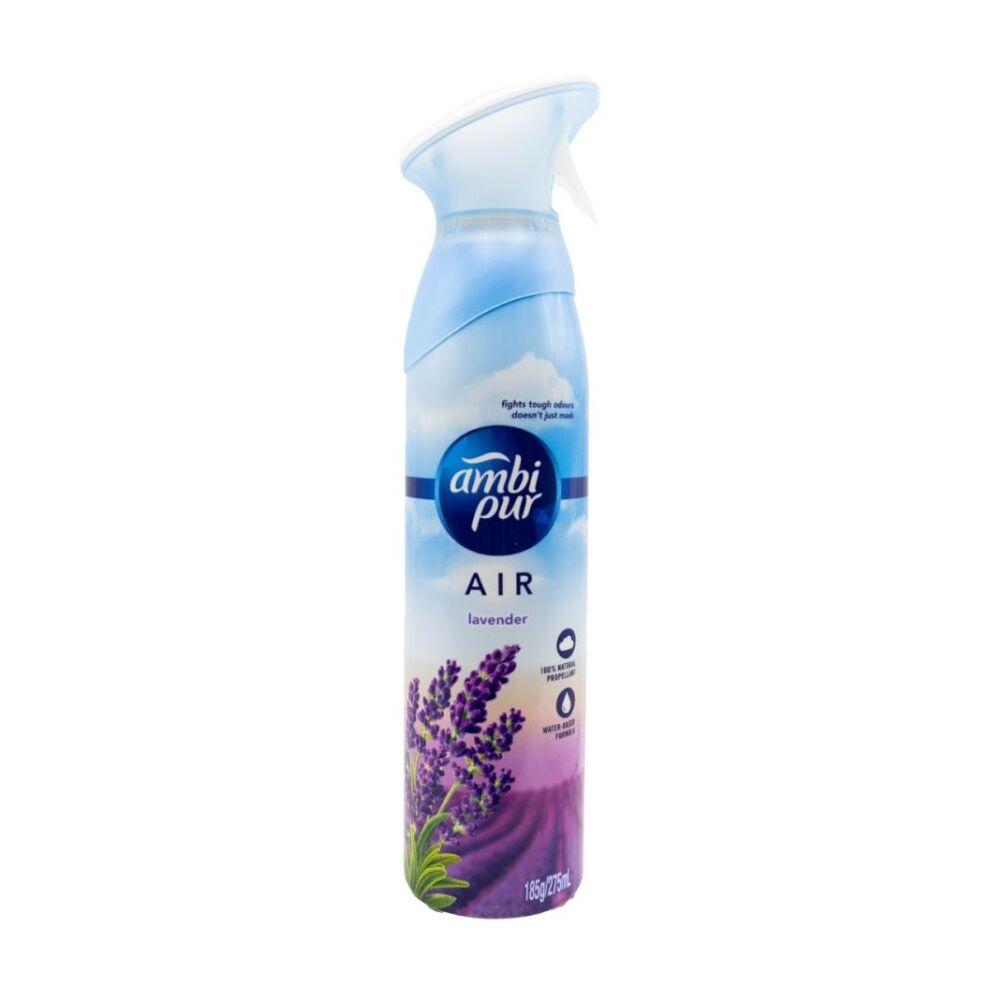 12PK Ambi Pur Air Freshener Home Fragrance Lavender Scented 275ml