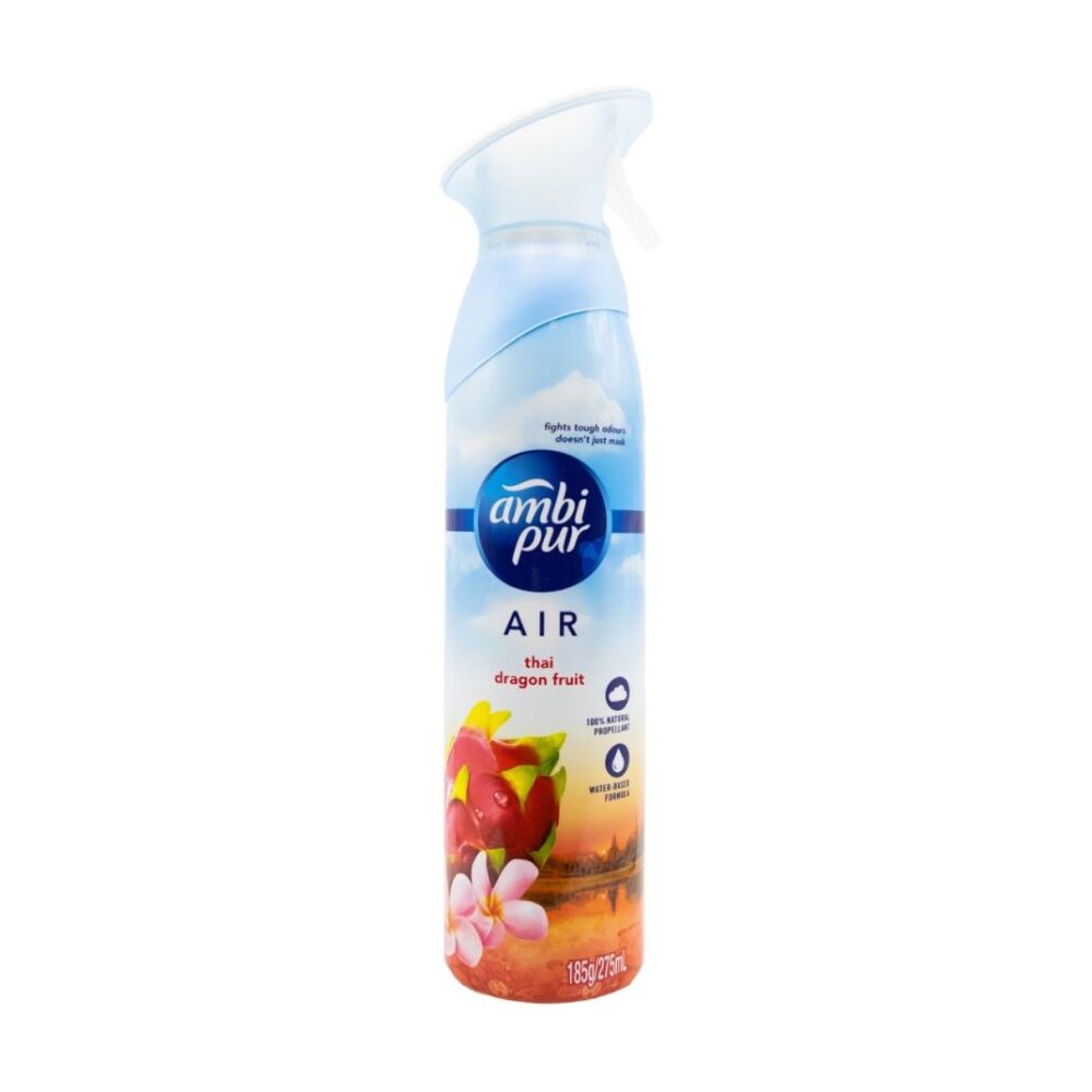 12PK Ambi Pur Air Freshener Home Fragrance Thai Dragon Fruit 275ml