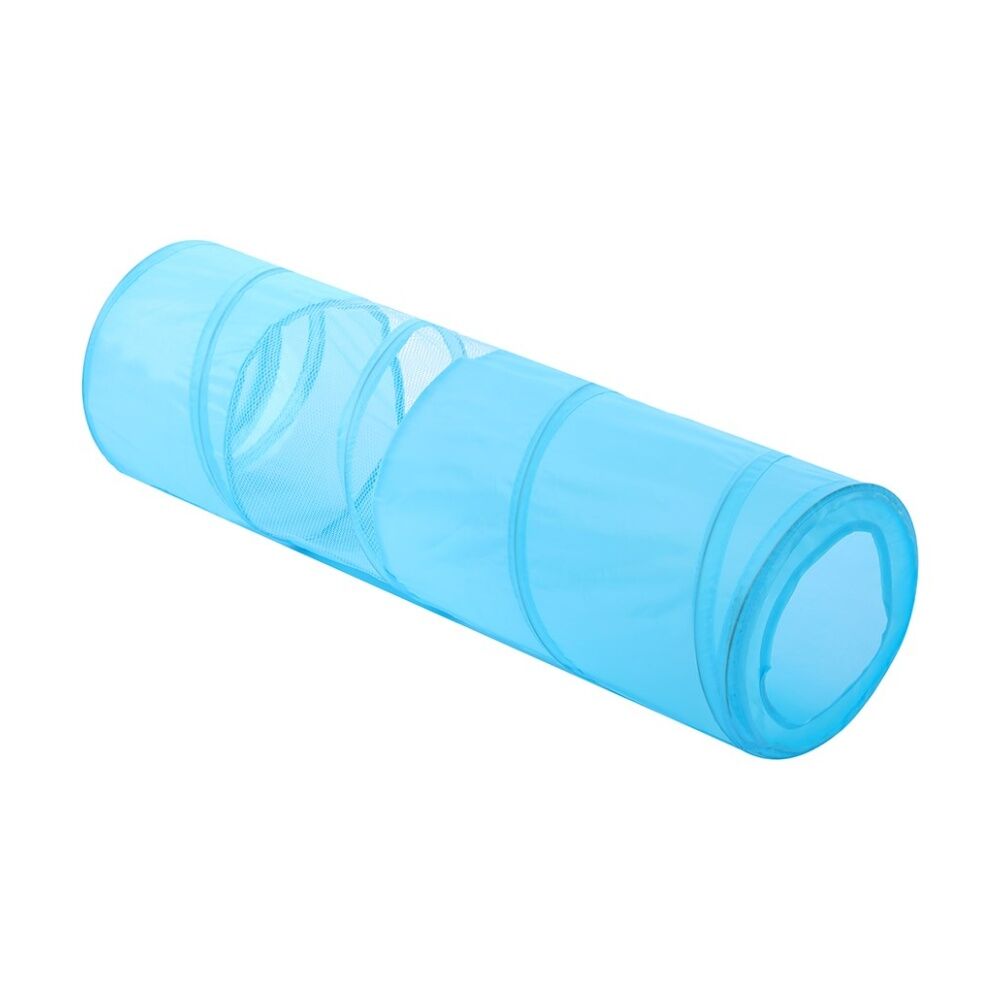 6PK Paws And Claws Pounce Collapsible Pet Cat Toy Tunnel Crinkle 86x26.5cm
