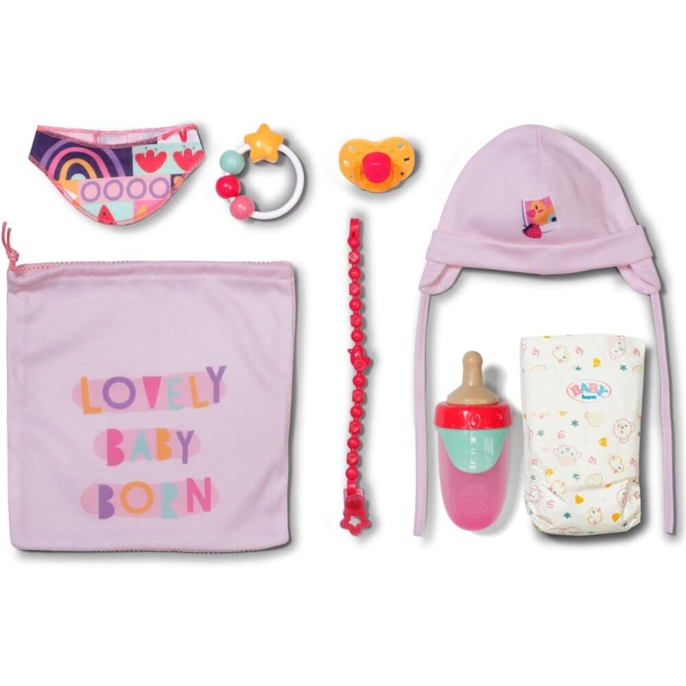 BABY Born Care & Play Newborn Starter Kit Doll Accessories Set 3y+ 43cm