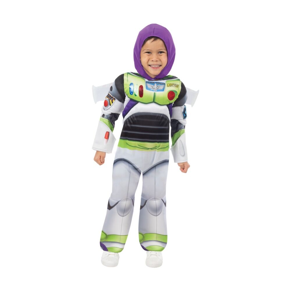 Rubies Buzz Deluxe Toy Story 5 Costume Child Male Dress Up Outfit 2-3 Yrs