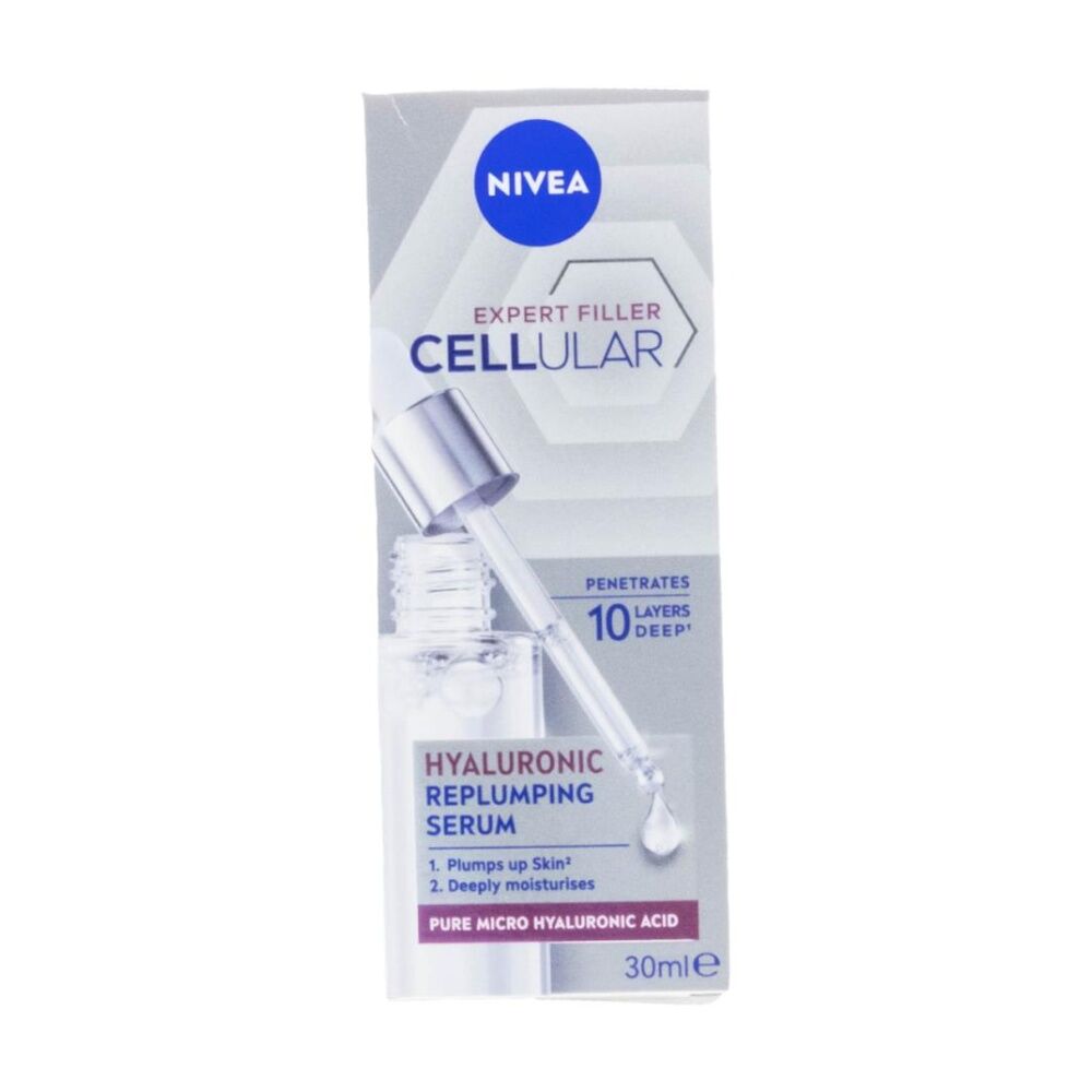 Nivea Anti-Ageing Hyaluronic Replumping Serum Expert Filler Cellular 30ml