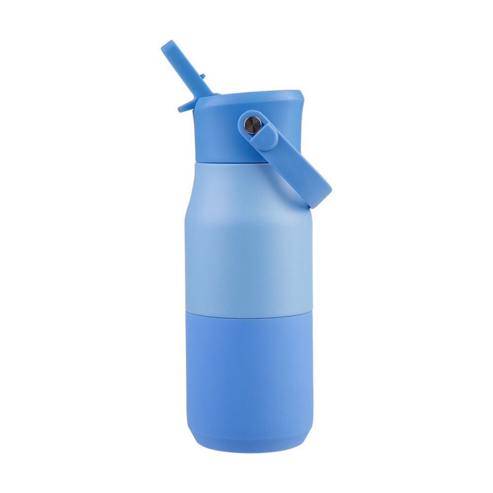 Oasis Stainless Steel Insulated Drink Bottle W/ Sipper Blue 400ml