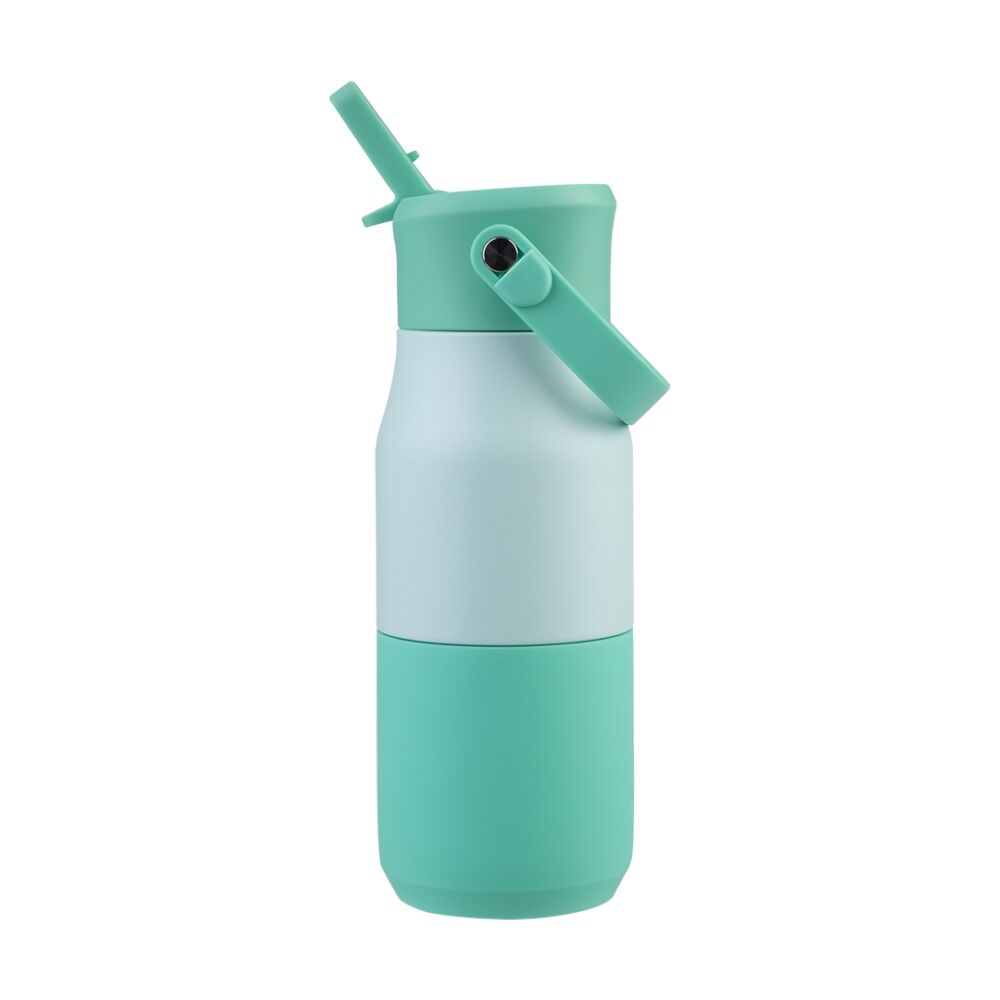 Oasis Stainless Steel Insulated Drink Bottle W/ Sipper Mint 400ml