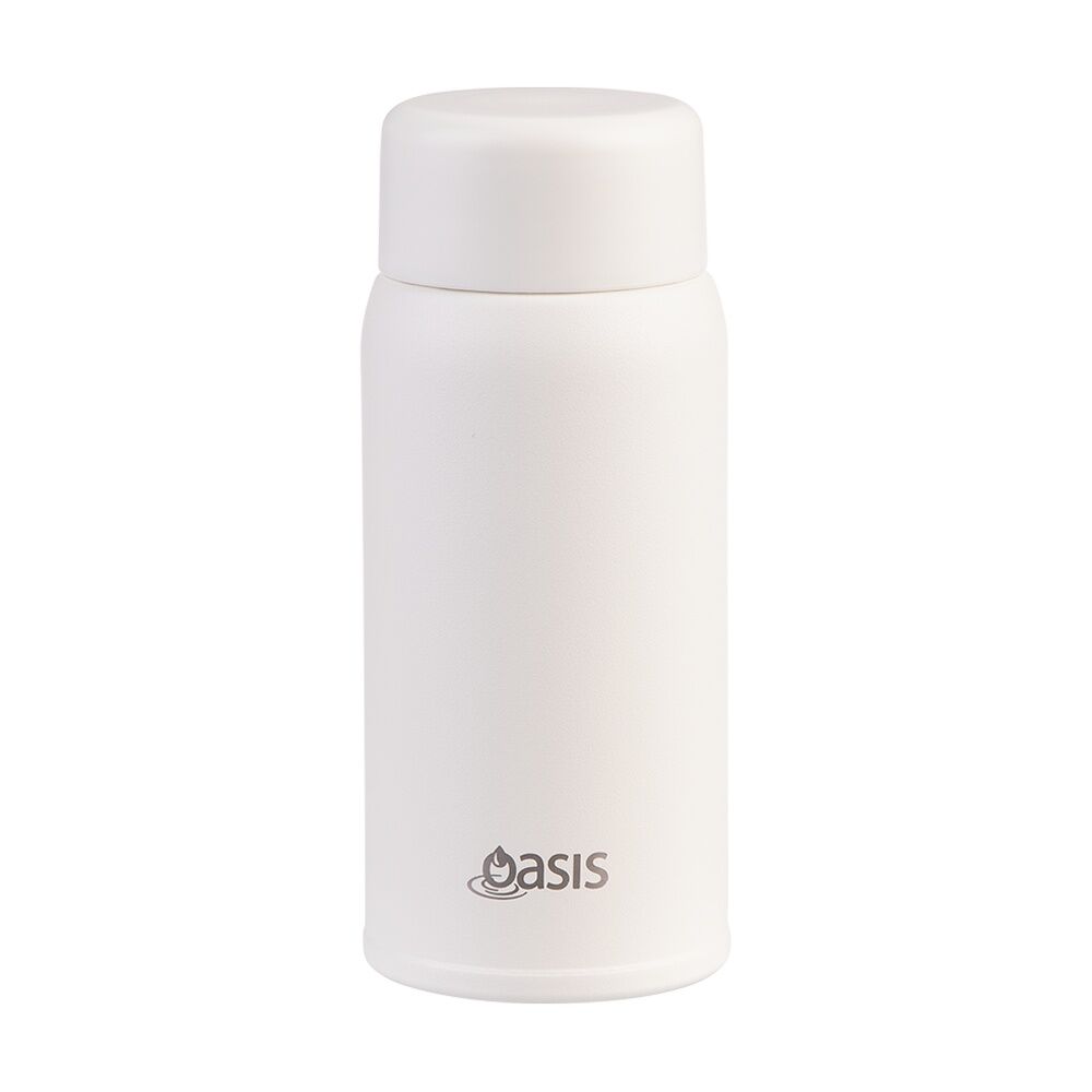 Oasis Stainless Steel Double Wall Insulated Drink Bottle Linen 150ml