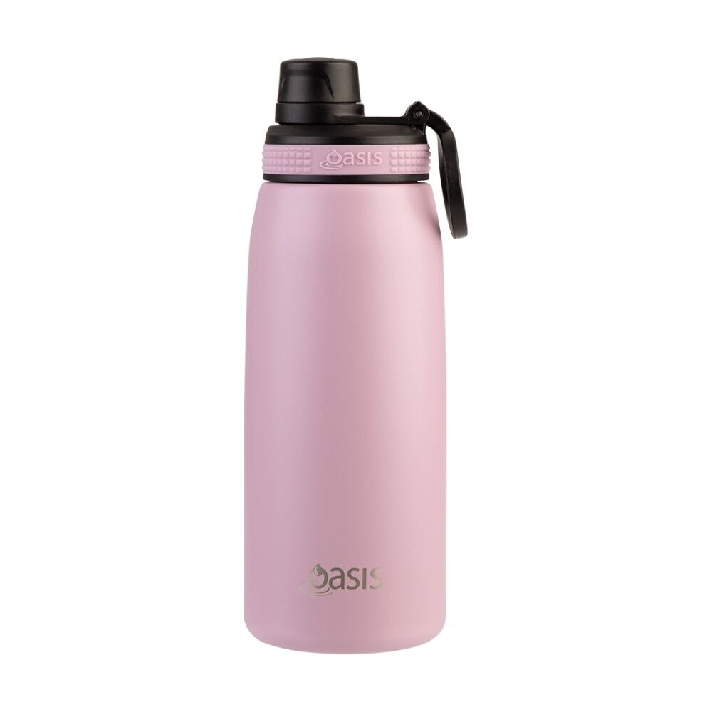 Oasis Stainless Steel Double Wall Insulated Sports Bottle Blush 780ml
