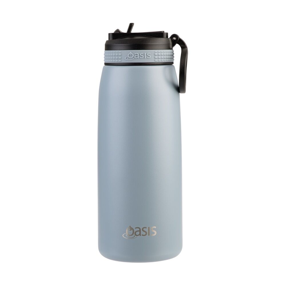 Oasis Stainless Steel Double Wall Insulated Sports Bottle Hazy Blue 780ml