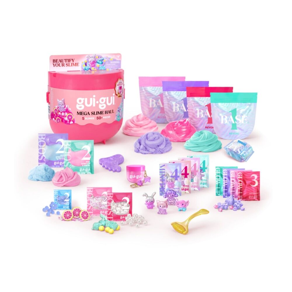 Gui-Gui Mega Slime Haul Large Set Kit Kids 6y+