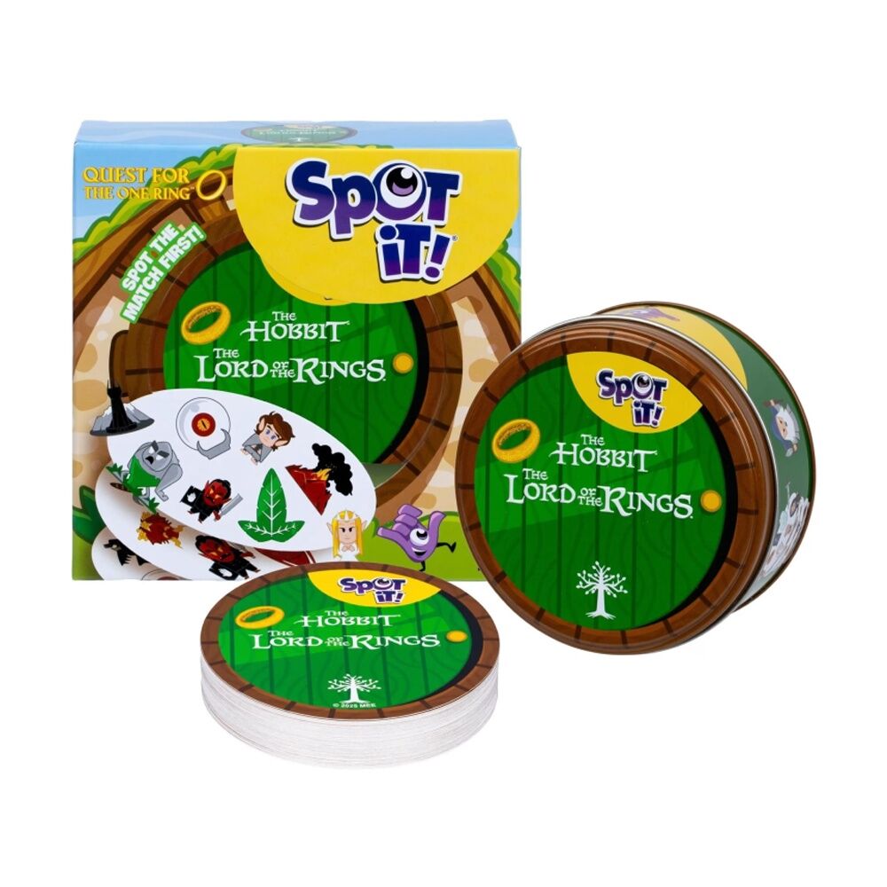 Moose Games Spot It Lord Of The Rings Card Game 56 Cards Kids 6y+