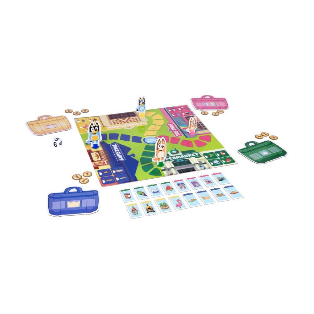 Bluey Let's Go Shopping Game Kids 4y+ Family Fun