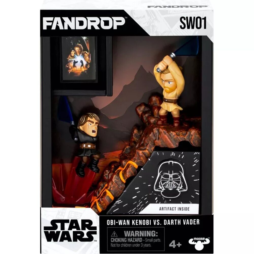 2pc Fandrop Star Wars W1 Figure Set Collectible Display Figures Assorted