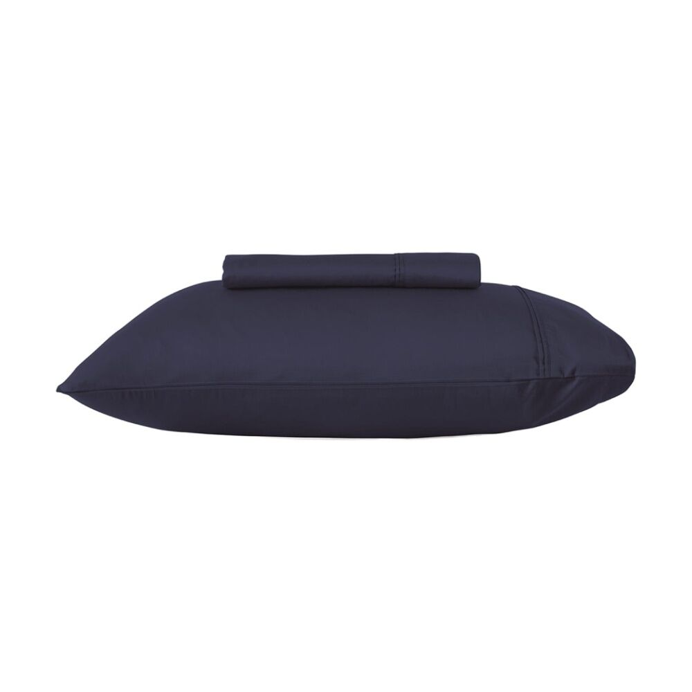 Kas Australia 500 TC Egyptian Cotton Sheet Set Sateen Navy King