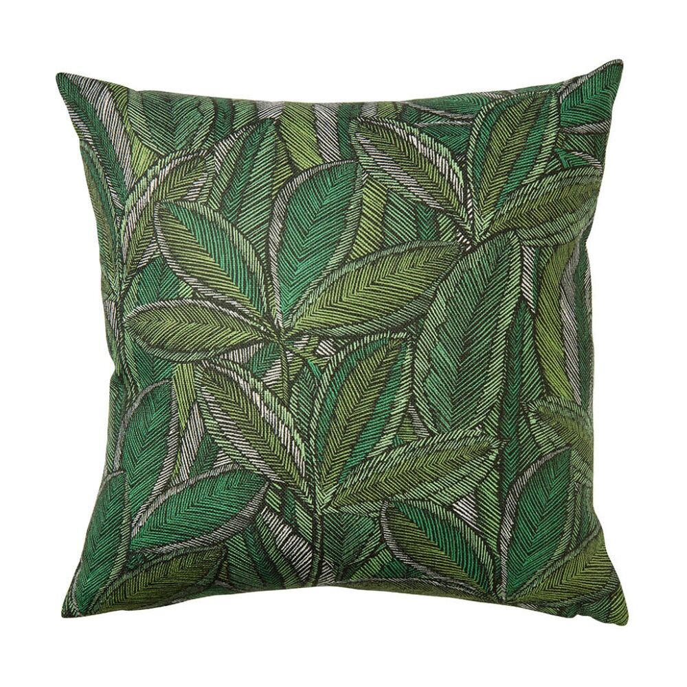 Kas Australia Lark Outdoor Cushion Weather Resistant Green 50x50cm