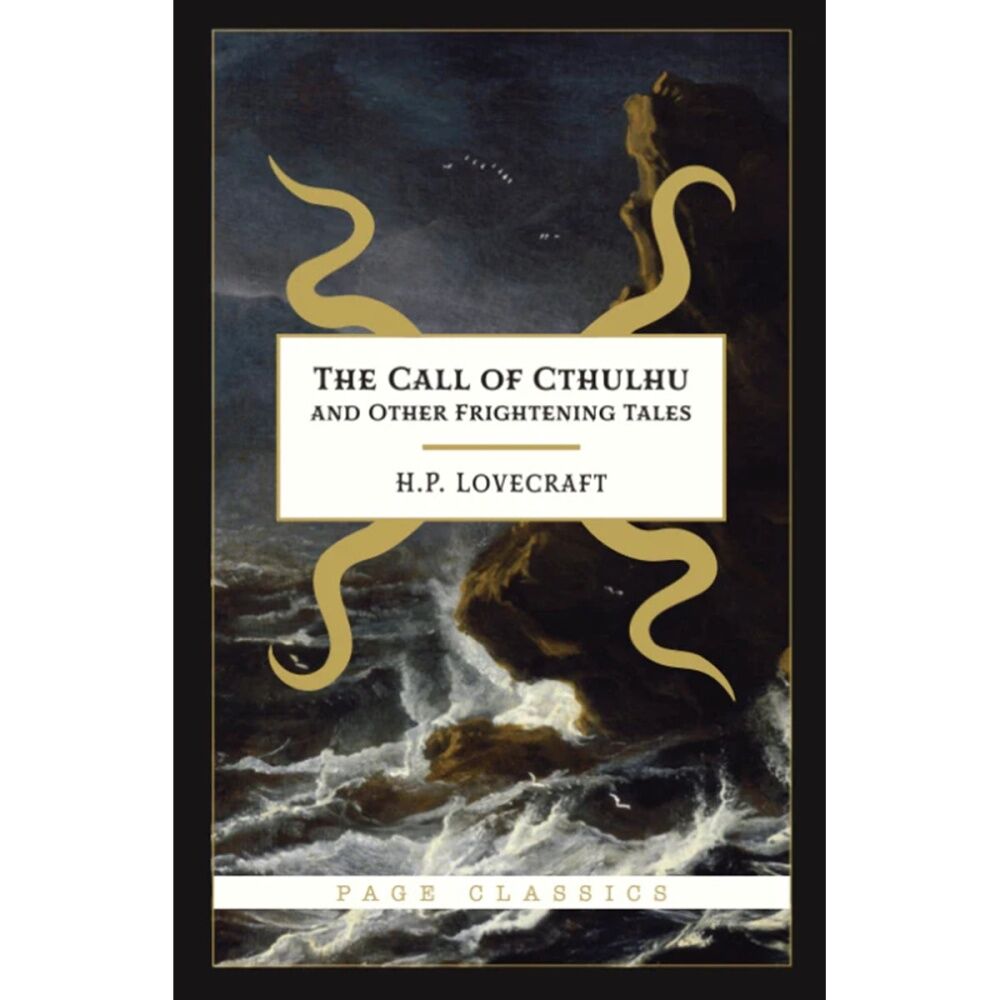 Promotional The Call Of Cthulhu And Other Frightening Tales Book By HP Lovecraft
