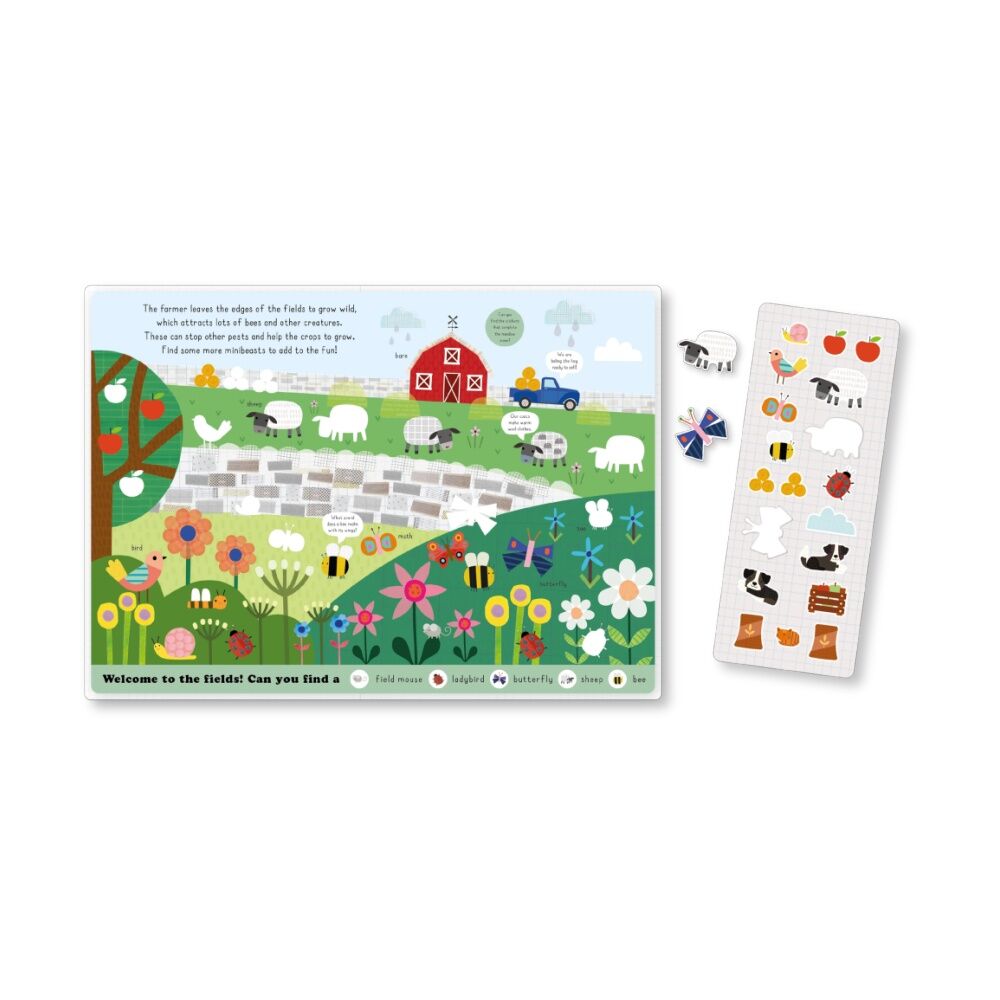 Really Decent Books Stretchy Stickers Farm Kids & Children's Book 3y+