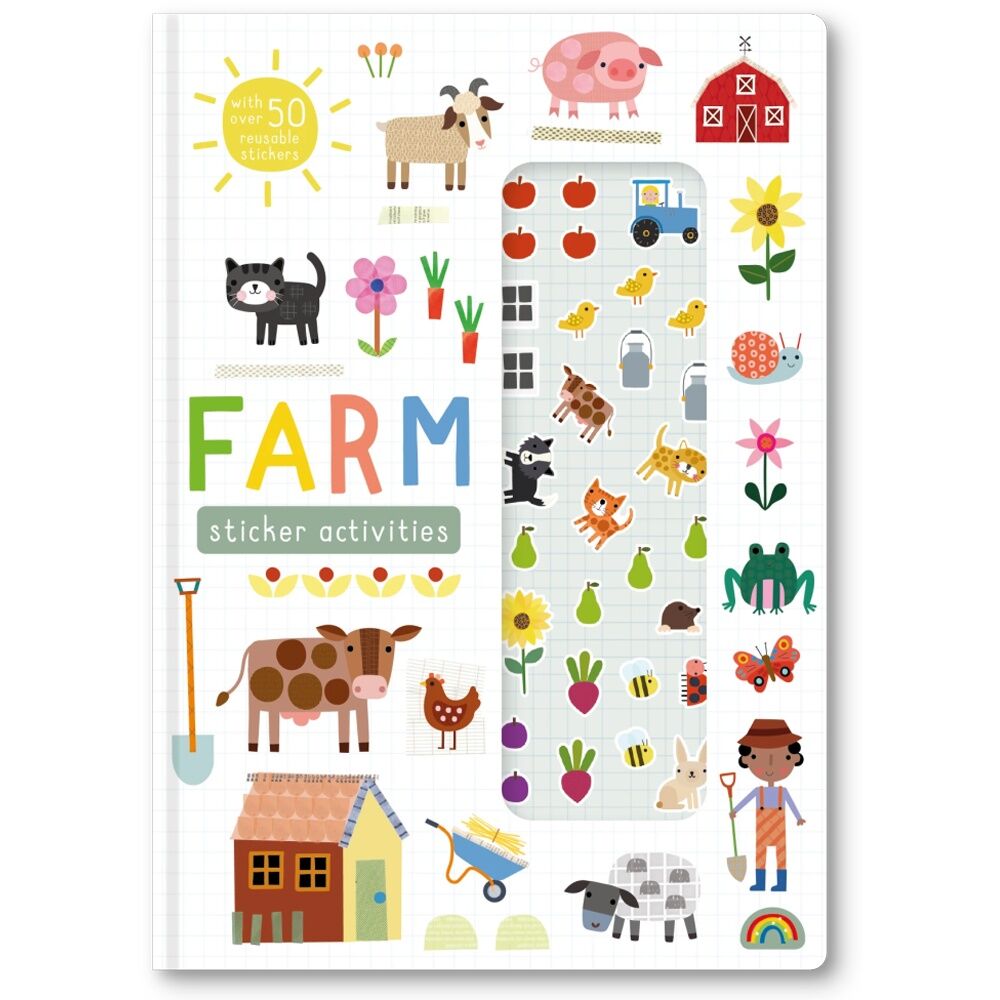 Really Decent Books Stretchy Stickers Farm Kids & Children's Book 3y+