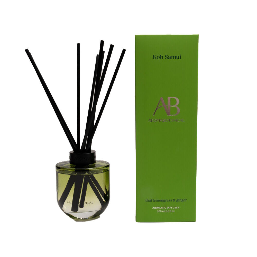 2PK Aromabotanical Koh Samui 200ml Scented Home Fragrance Diffuser Island Scent