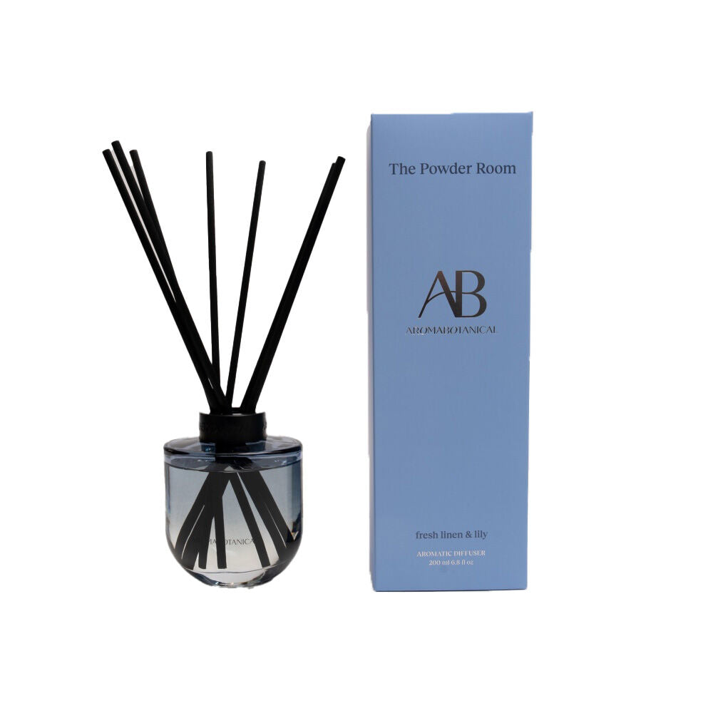 2PK Aromabotanical Powder Room 200ml Scented Home Fragrance Diffuser Fresh Scent