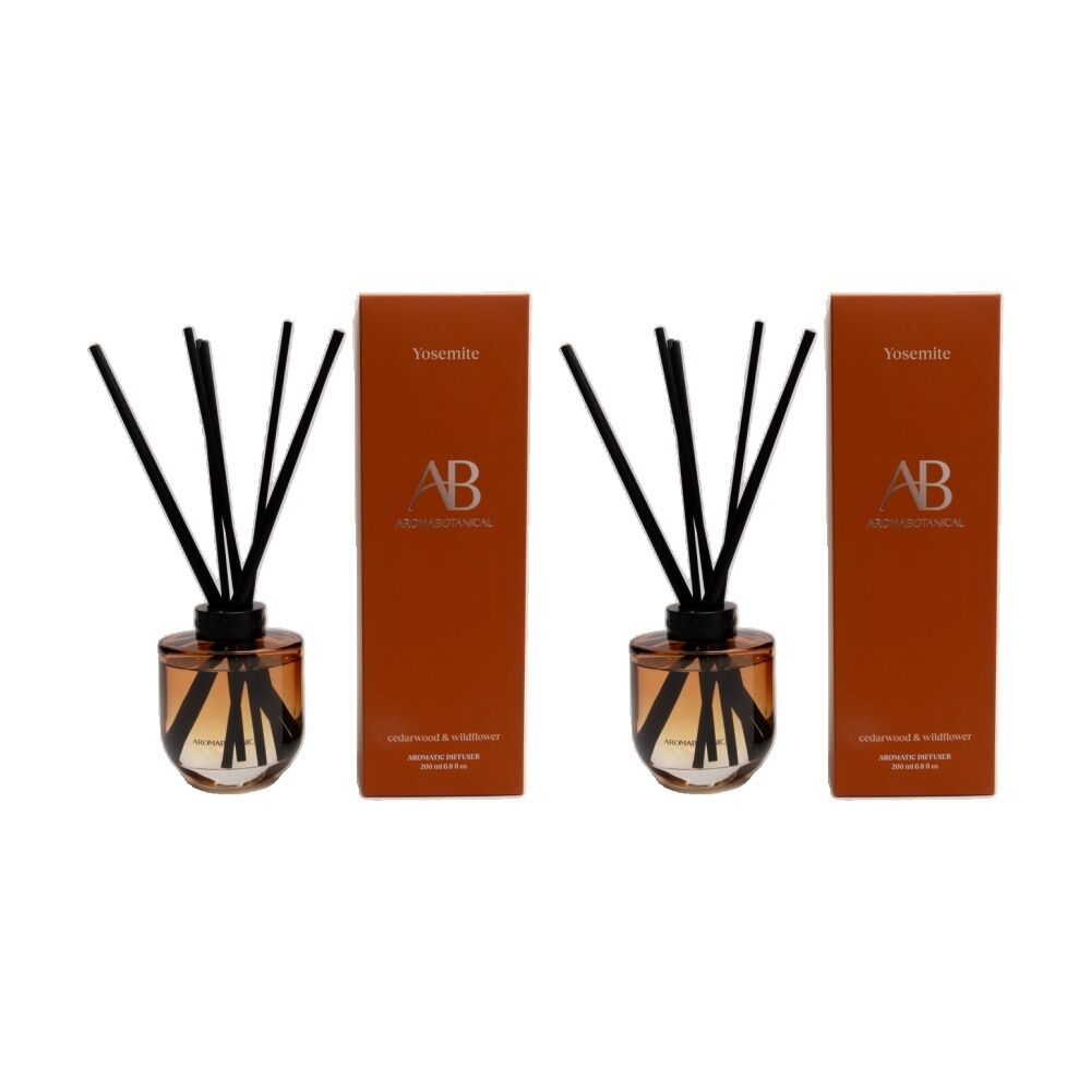 2PK Aromabotanical Yosemite 200ml Scented Home Fragrance Diffuser Citrus Scent