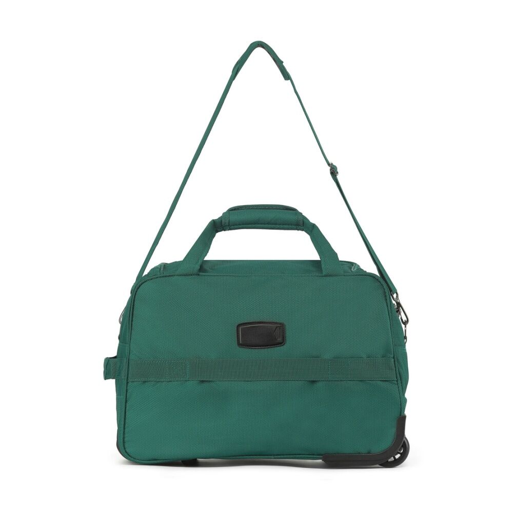 Tosca So Lite Onboard Wheel Bag Fabric Compact Travel With Wheels Emerald Green