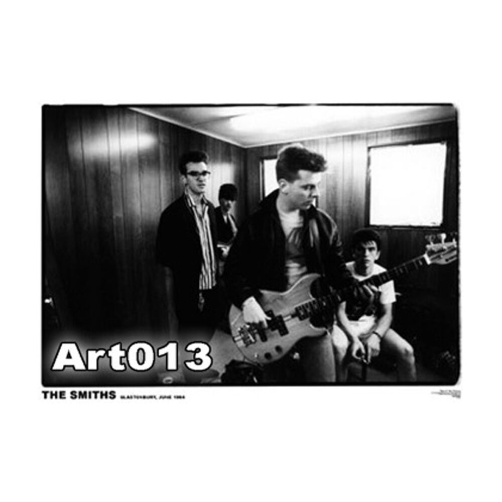 Music Smiths Glastonbury Festival 1984 Euro Wall Art Poster Decoration 81x60cm