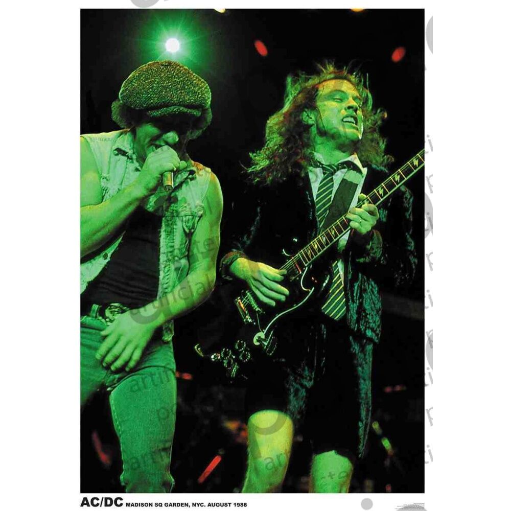 Music AC/DC Madison Sq Garden Euro Wall Art Poster Room Decoration 81x60cm