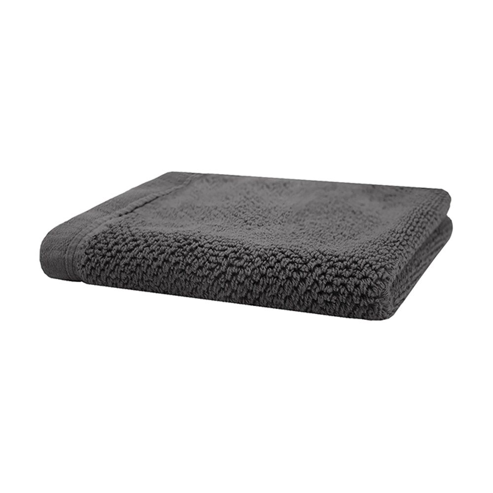 6PK Bambury Angove 600gsm Soft Absorbent Cotton Face Washer 33x33cm Grey