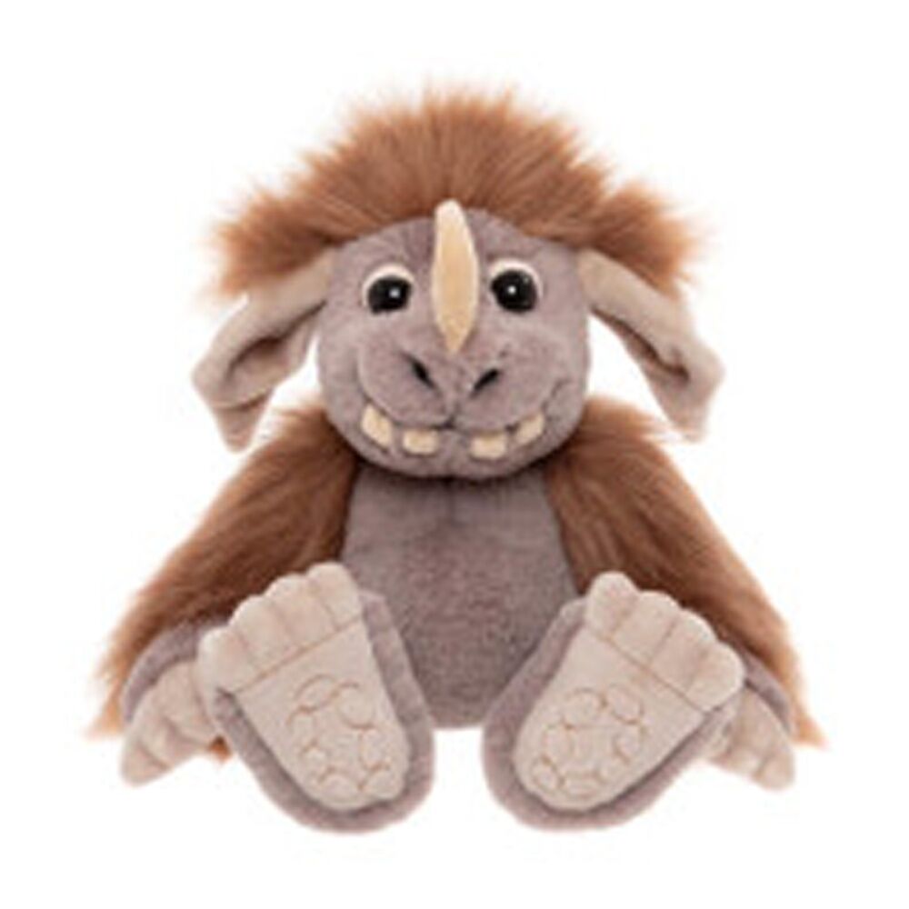 Charlie Bears Pebble Magical Ogre Plush Kids Soft Toy 18m+ Brown