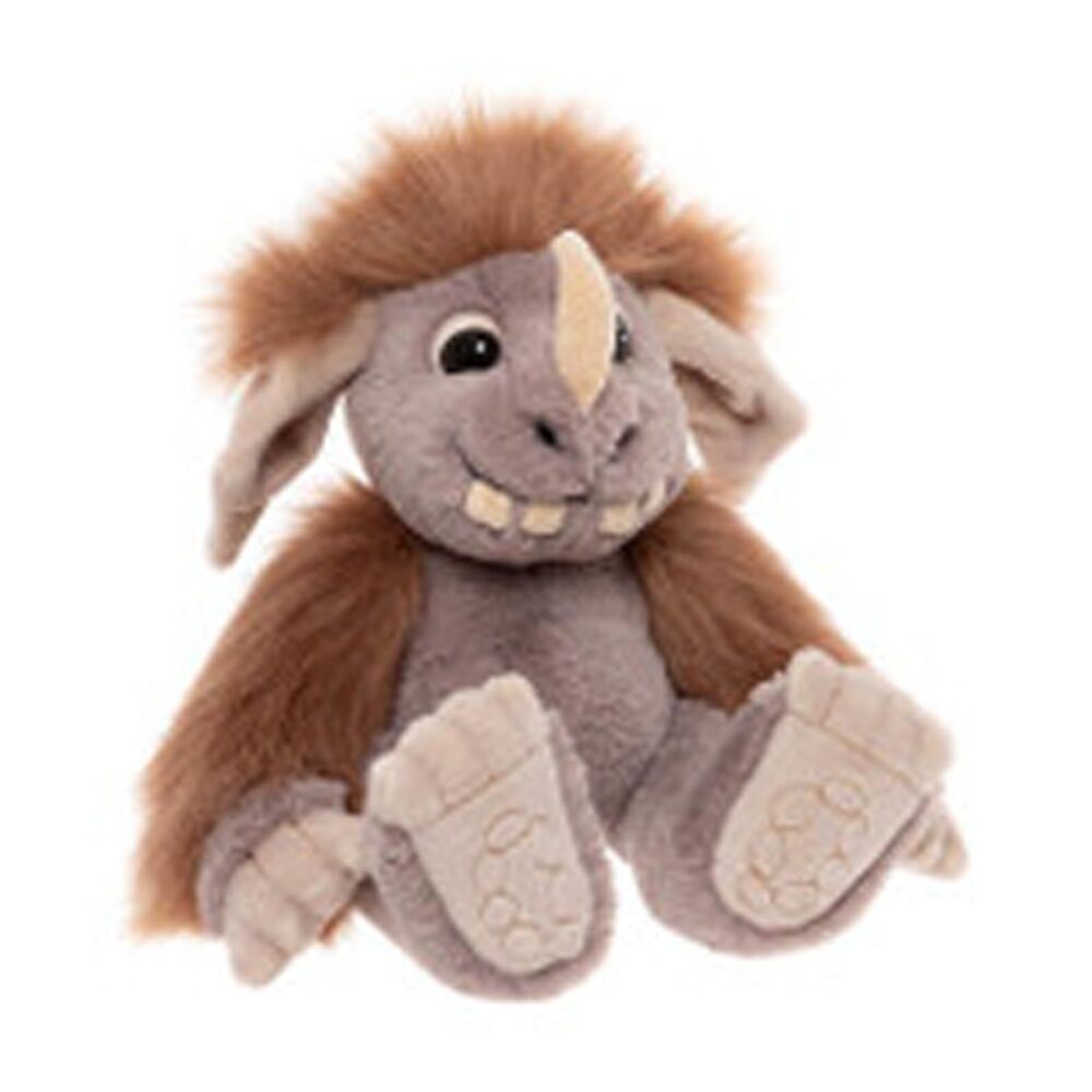 Charlie Bears Pebble Magical Ogre Plush Kids Soft Toy 18m+ Brown