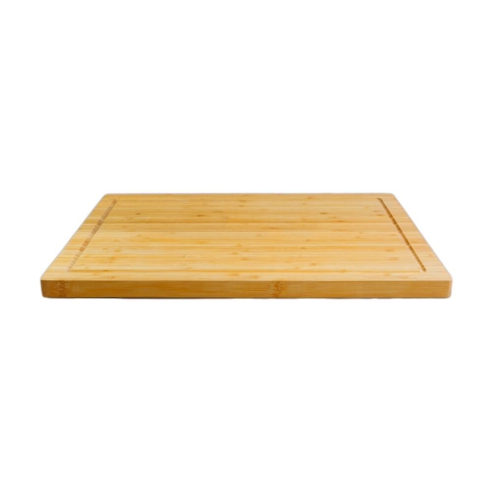 2PK G&S Bamboo Wood Carving Board Durable Kitchen Cutting Natural