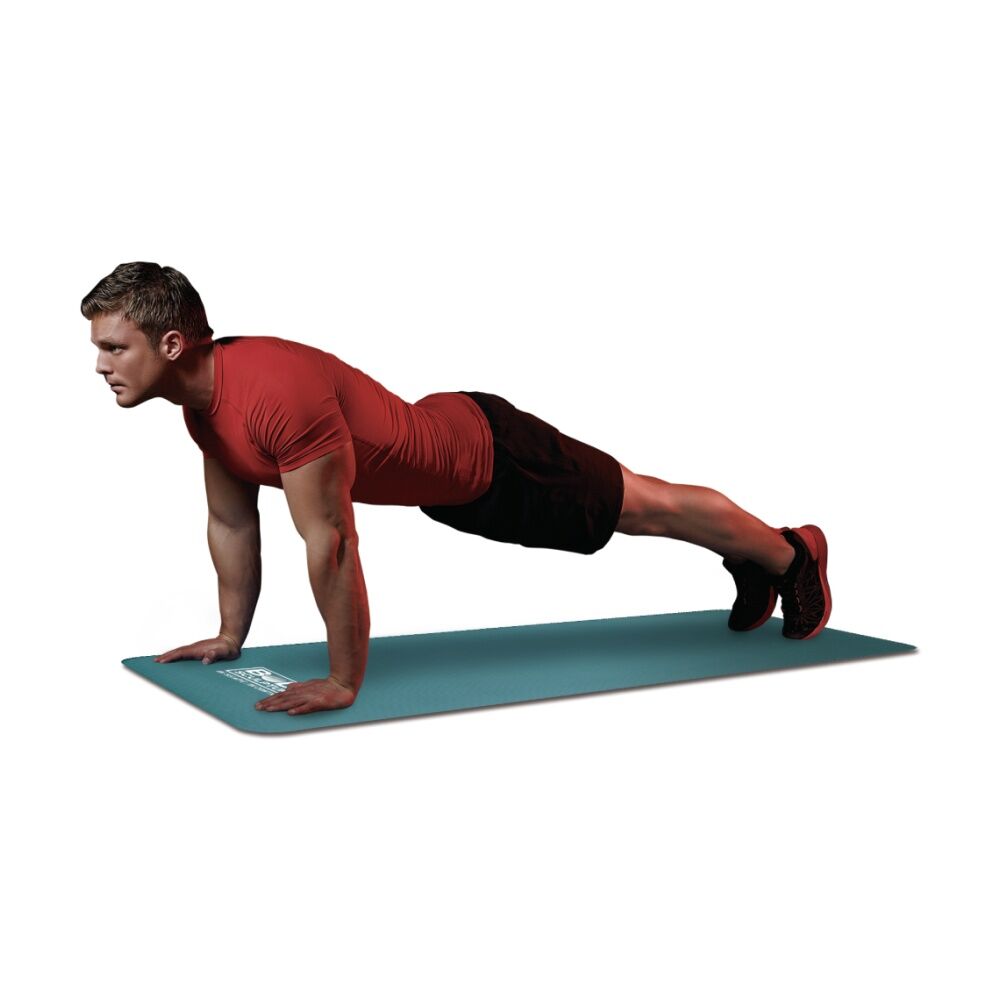 Body Sculpture Yoga Exercise Fitness Gym Mat Teal/Purple 173x61cm