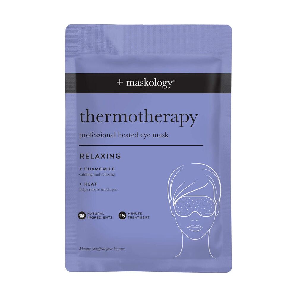 6PK Maskology Thermotherapy Professional Relaxing Heated Eye Mask Chamomile