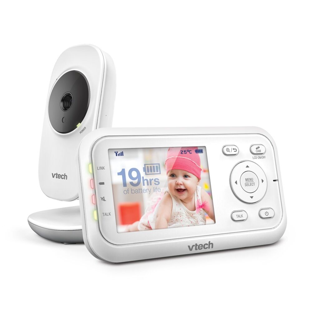 VTech BM3250N Baby Video Monitor 2.8in Colour Display Night Vision